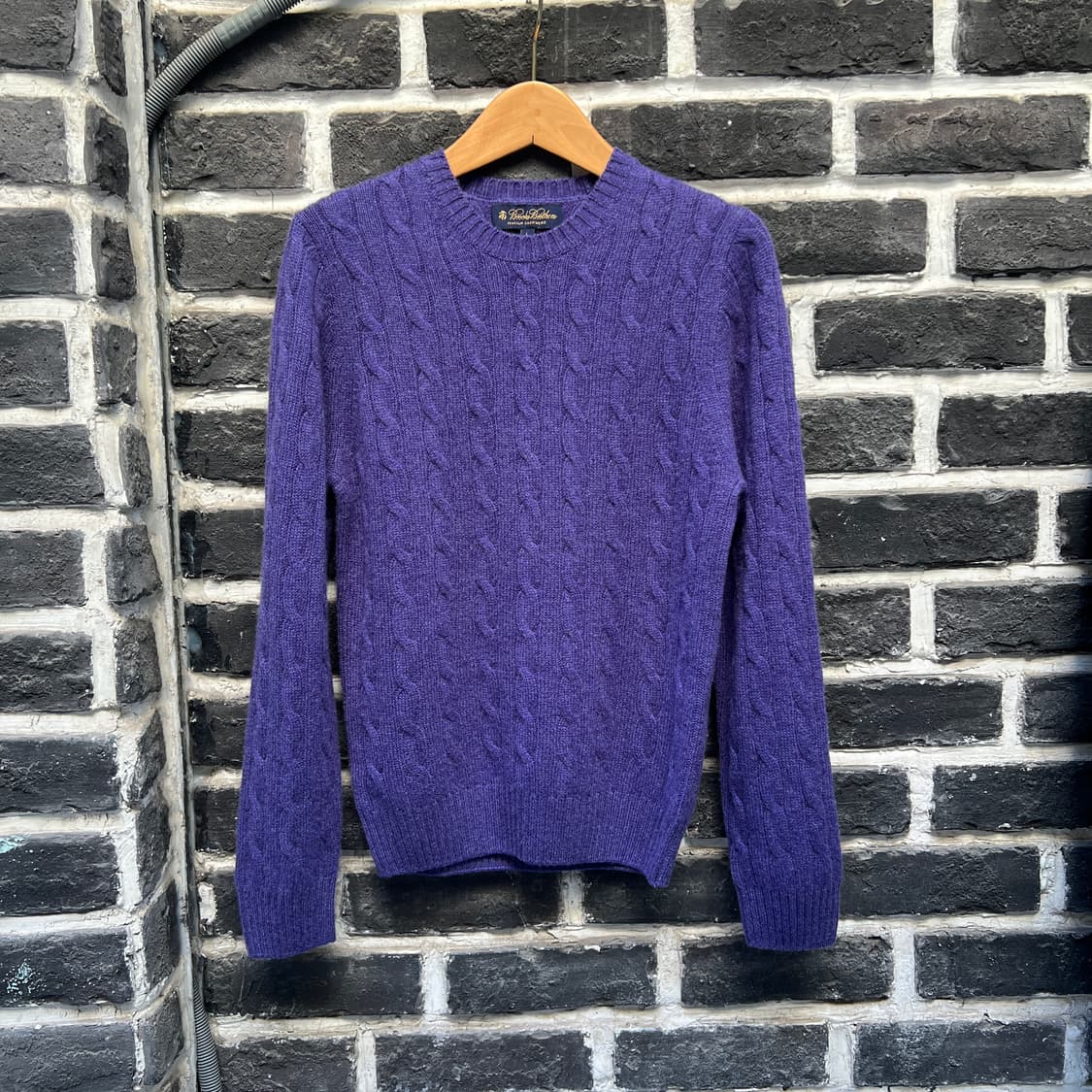 브룩스 브라더스 캐시미어 케이블 니트 상품이미지2