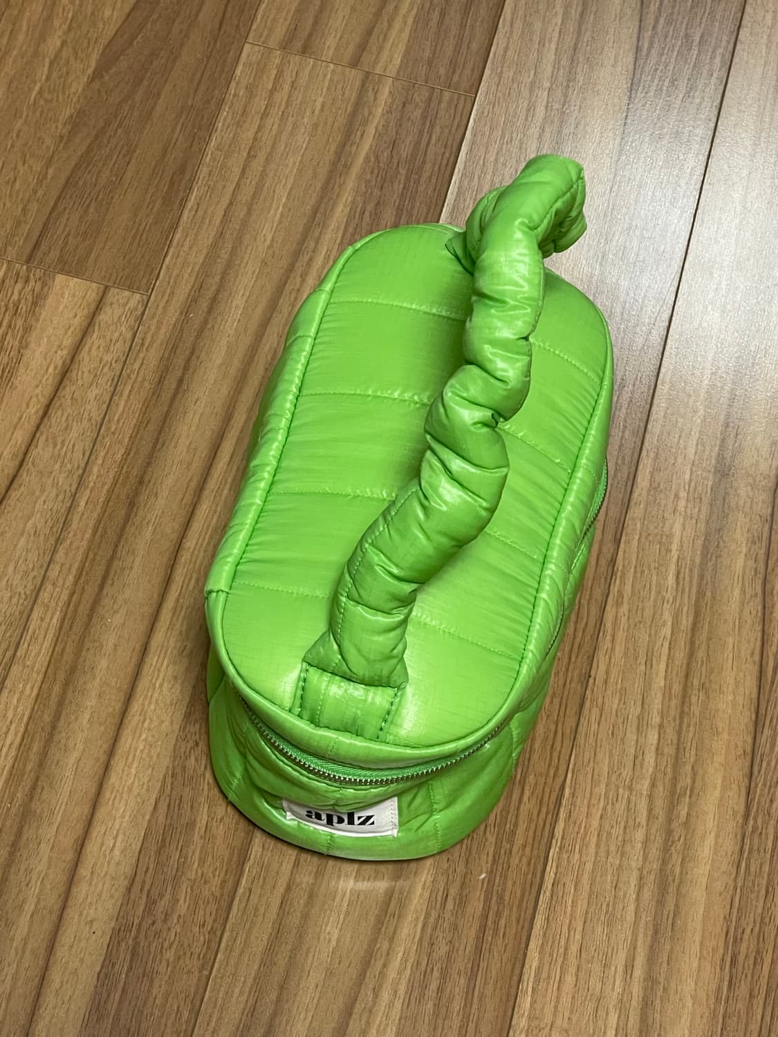 plzproject 플리즈프로젝트 미니 런치 퀄팅백(그린) 상품이미지1