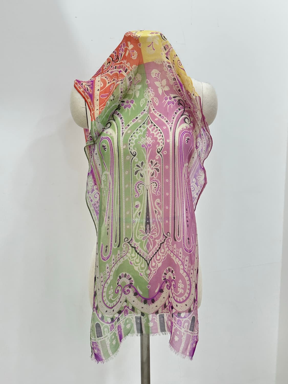 에트로 실크 머플러 상품이미지5