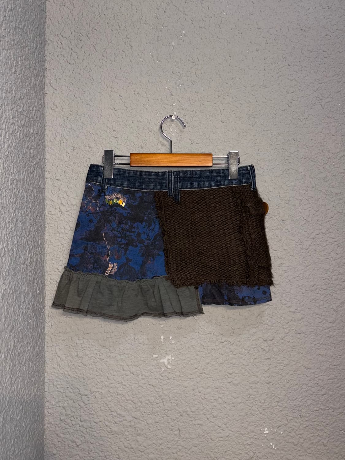 자수 데님 스커트 상품이미지8