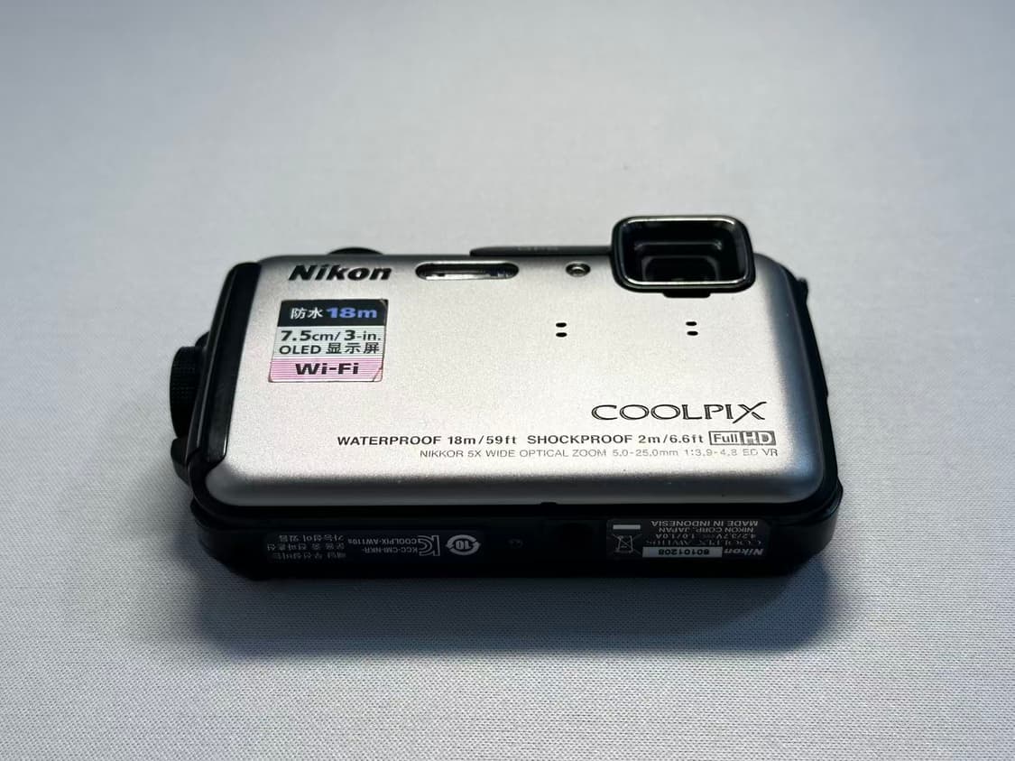 니콘 쿨픽스aw110(aw100) 은색 디카 상품이미지2