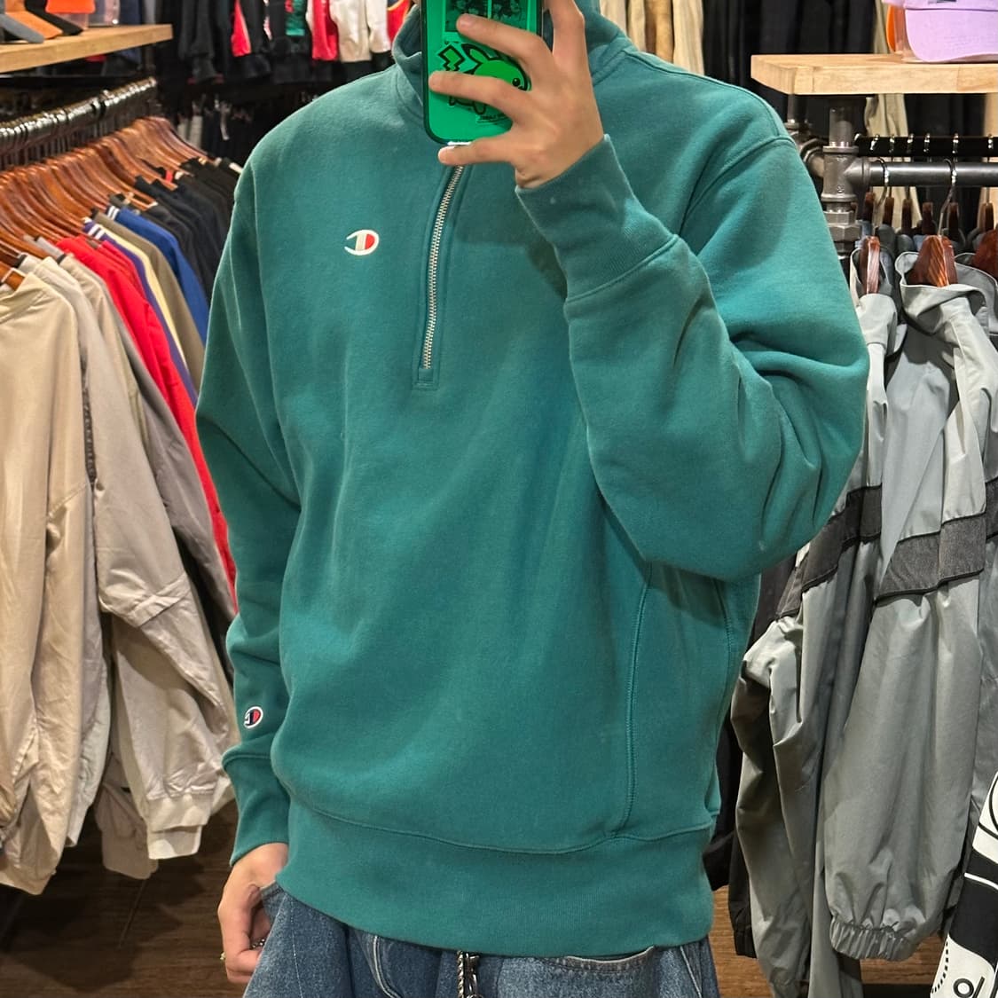 [HI] 챔피온 아노락 그린 상품이미지3