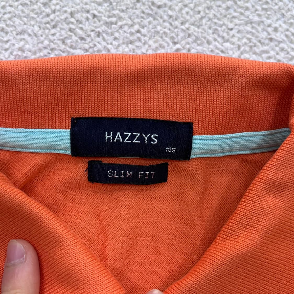 105 헤지스 슬림핏 반팔 티셔츠 0409E 상품이미지3