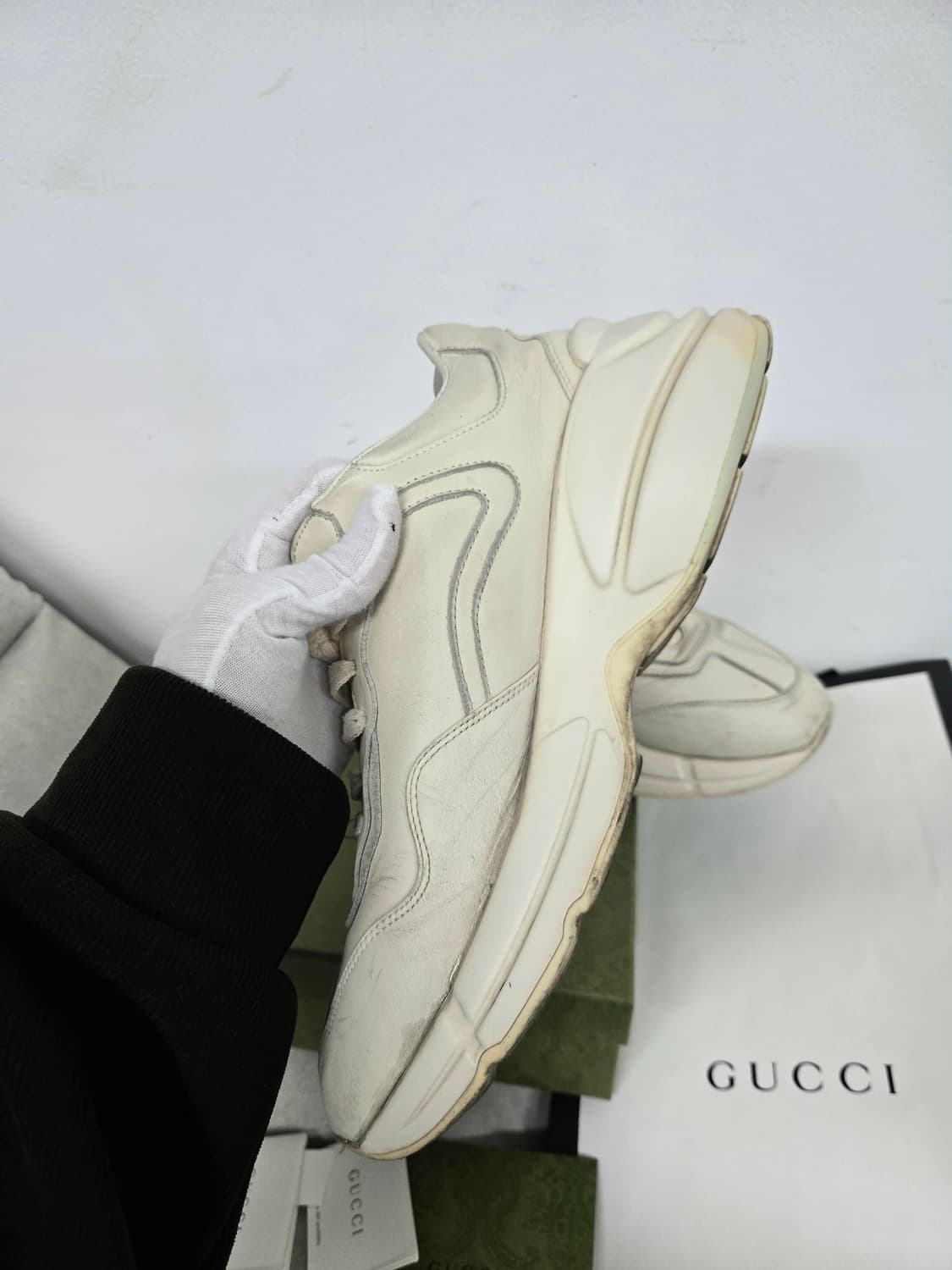 [보증서 정품] 구찌 라이톤 스니커즈 상품이미지3