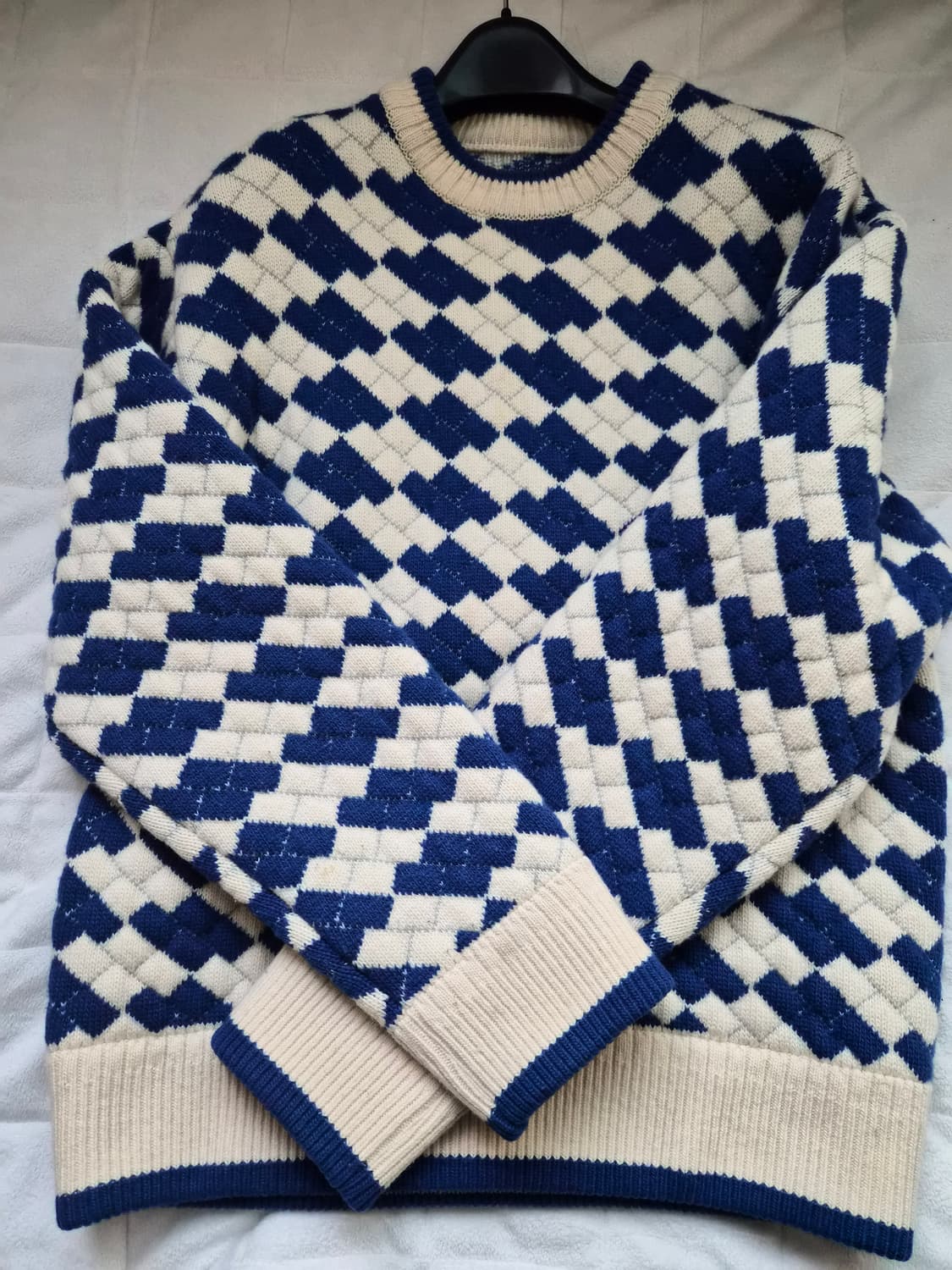 아더에러 태닛 체크 니트 상품이미지2