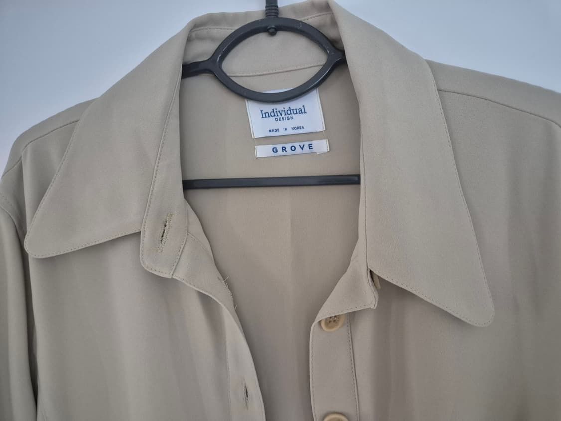 그로브 원피스 셔츠형쟈켓 상품이미지3