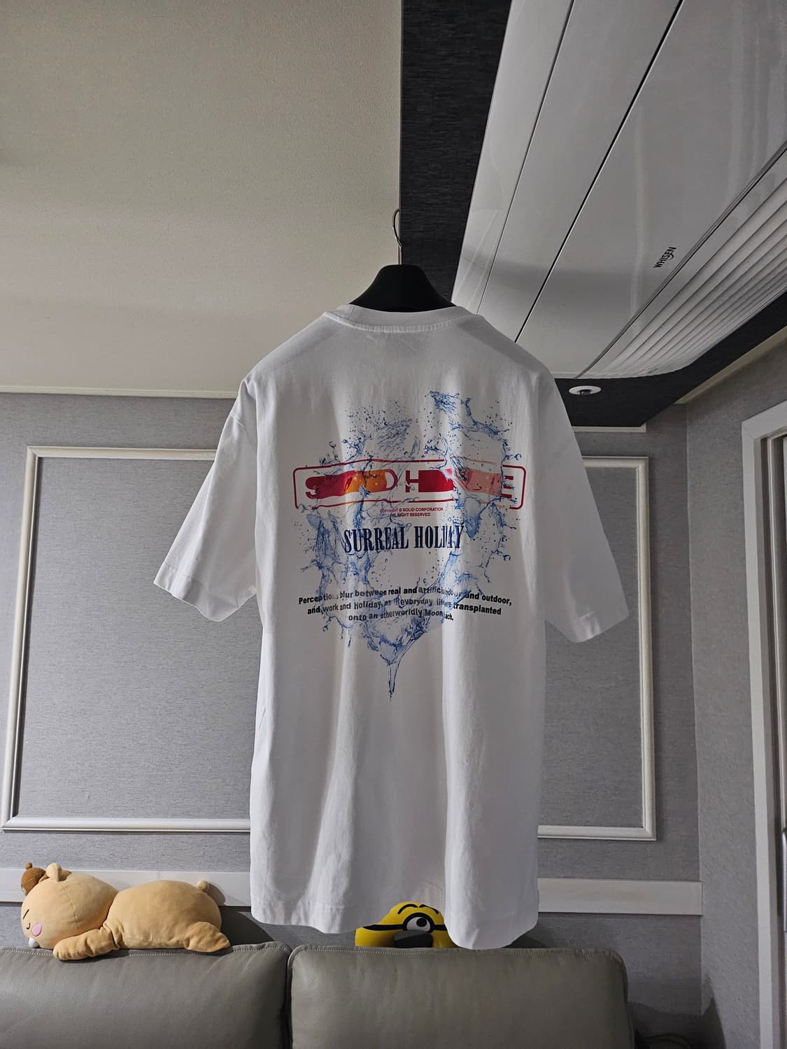 [거의 새것] 솔리드옴므 반팔 티셔츠 48 상품이미지2