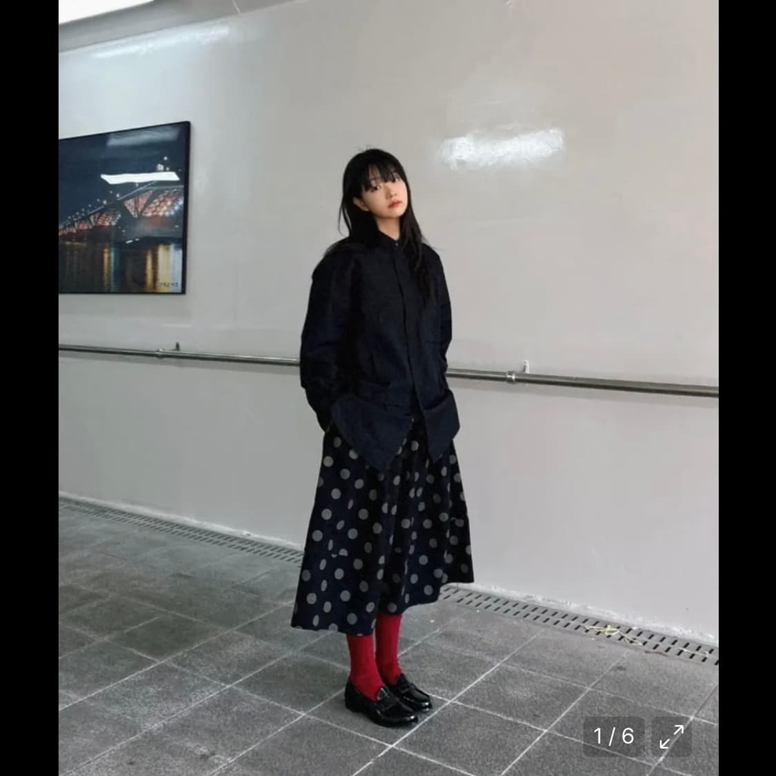 하루타 여성용 소가죽 페니로퍼 HS-304 (일본 국민신발/서지수 착용) 상품이미지8