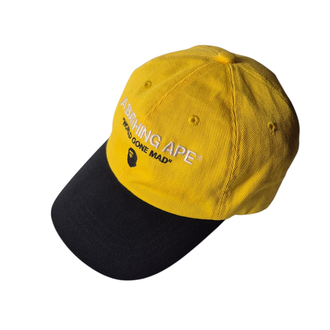 BAPE) 베이프 옐로우 블락 패널캡 상품이미지2