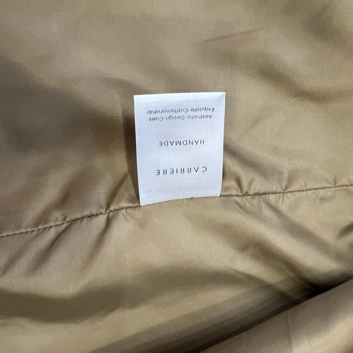 F) 케리에르 핸드메이드 캐시미어 코트 상품이미지7