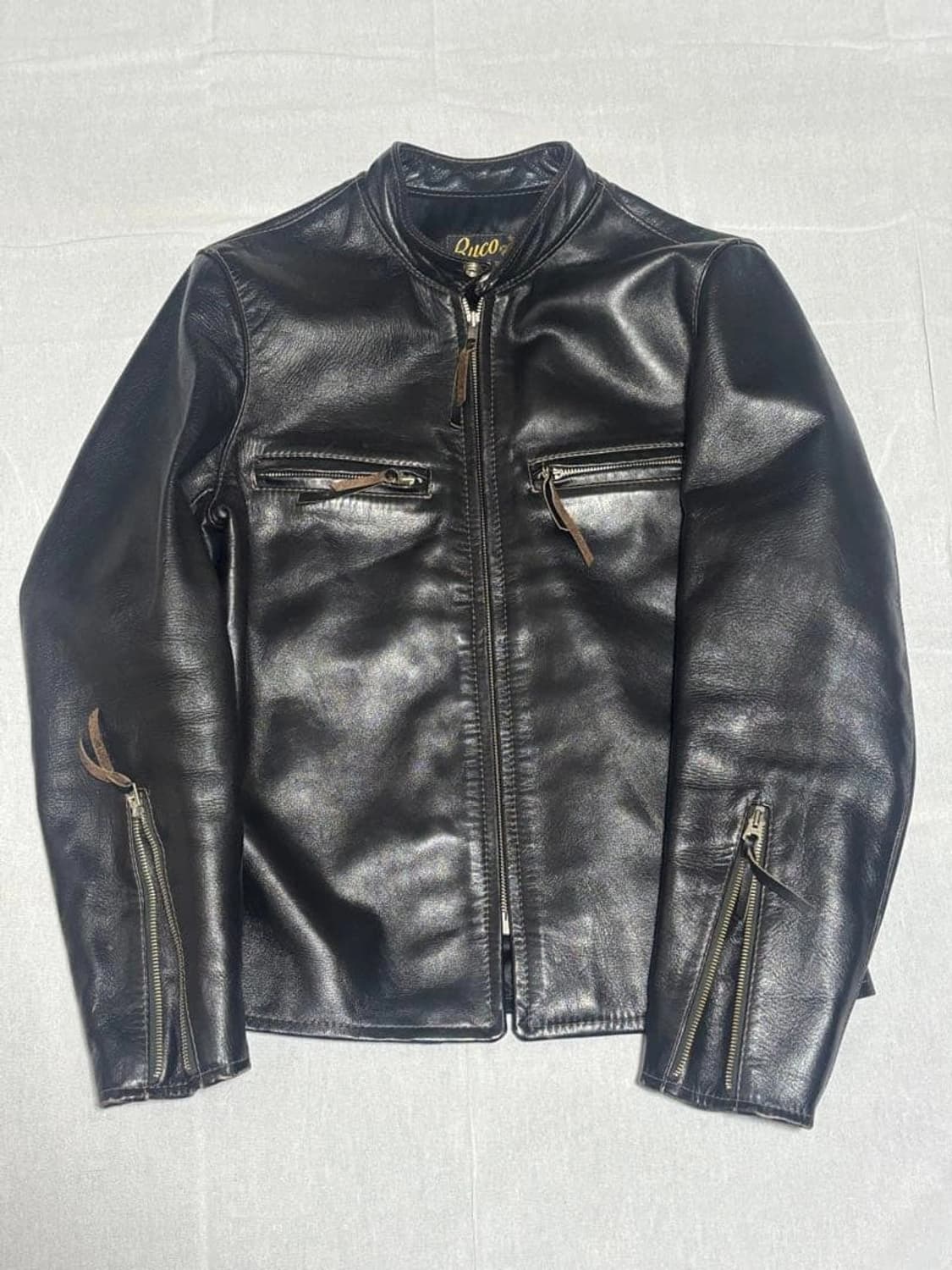 더 리얼 맥코이 부코 싱글 라이더스 가죽 자캣 상품이미지2