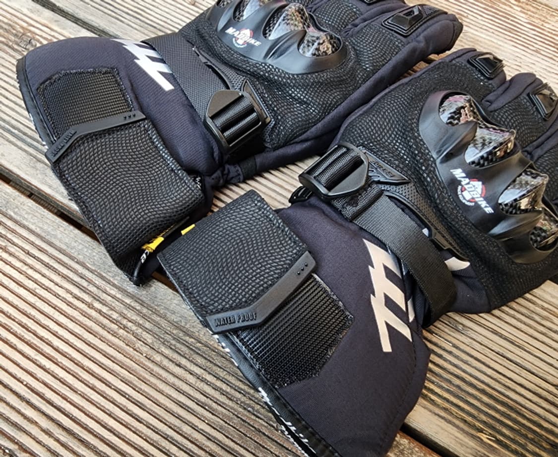 카본 방수방풍 방한 오토바이 장갑(XL) 상품이미지3