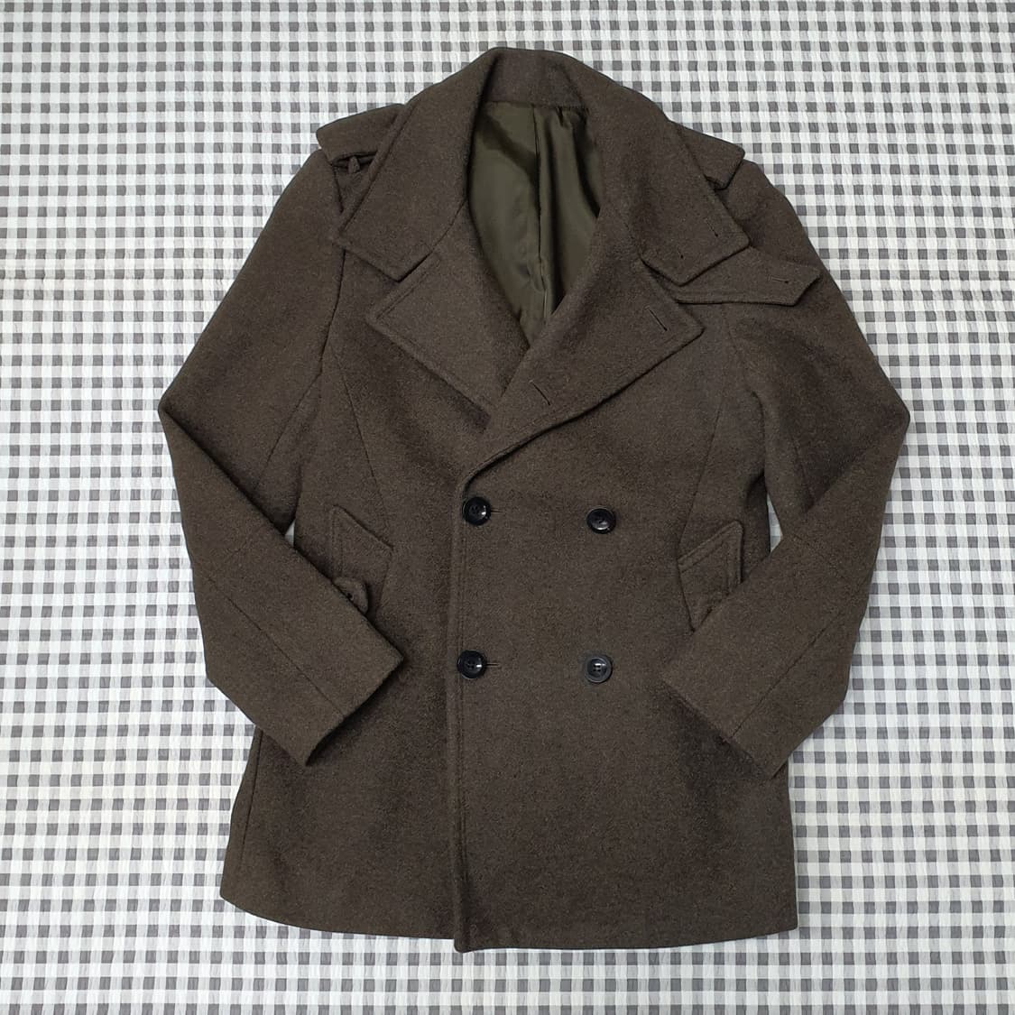 미착용 지오다노 더블 브레스티드 코트자켓 남자95 상품이미지1