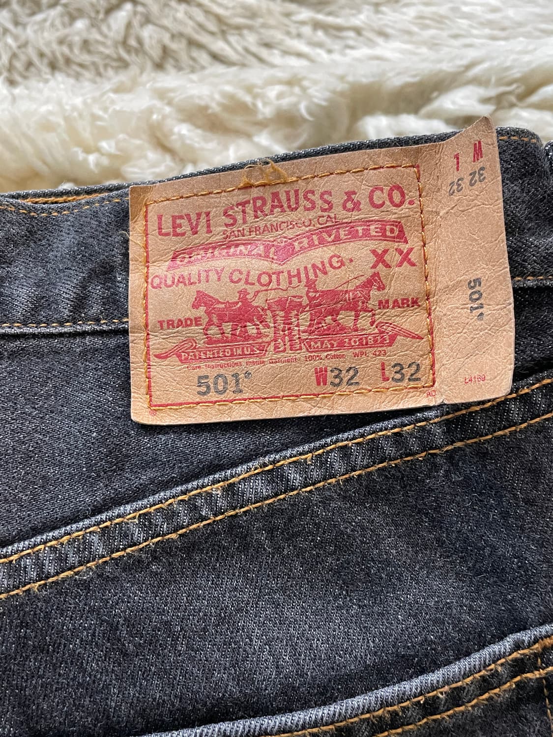 리바이스 501 데님팬츠 상품이미지4