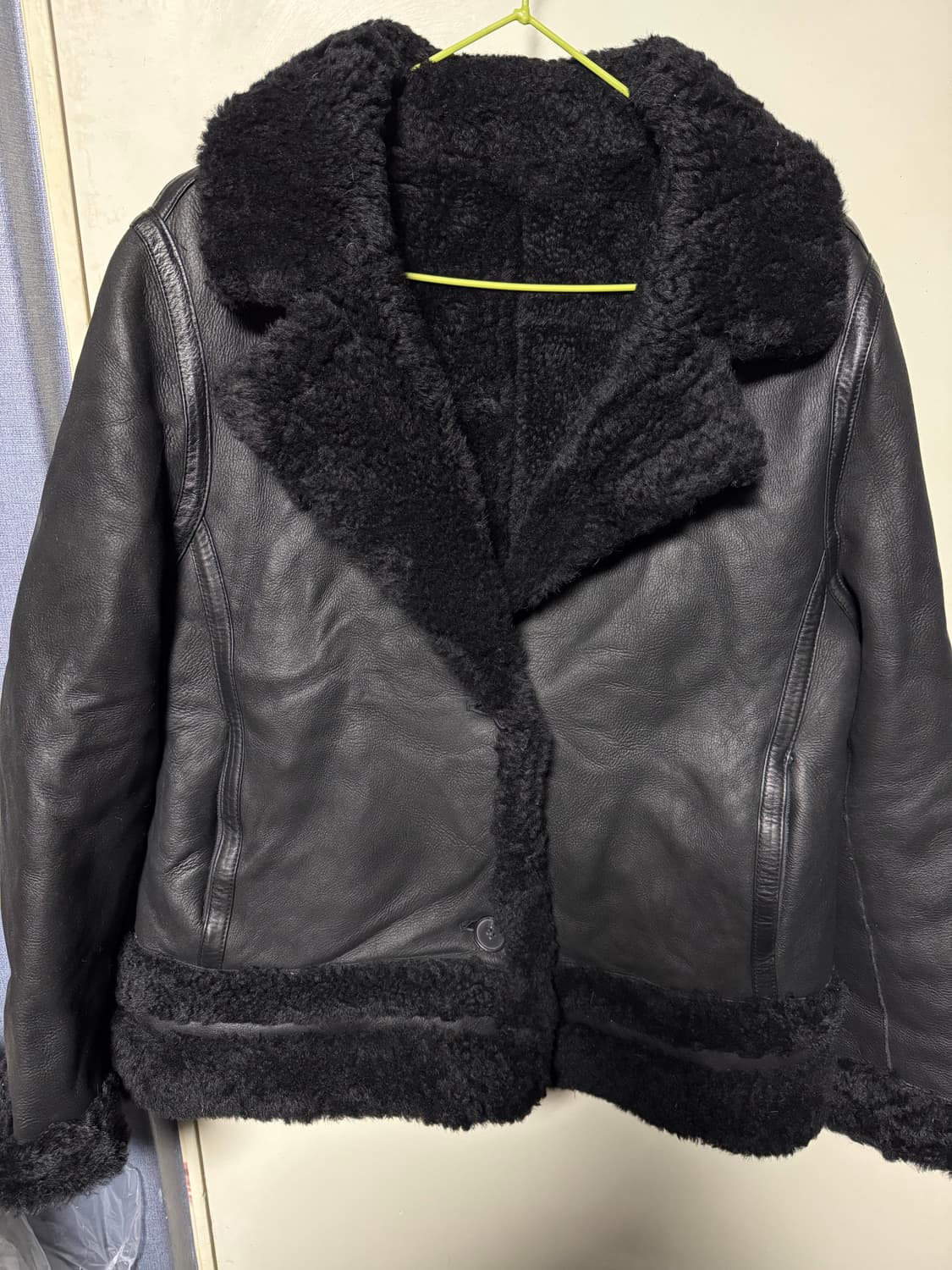 여자양가죽양털무스탕 상품이미지1