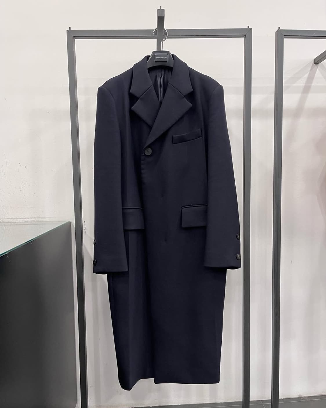 우영미 네이비 코트 46사이즈 상품이미지8