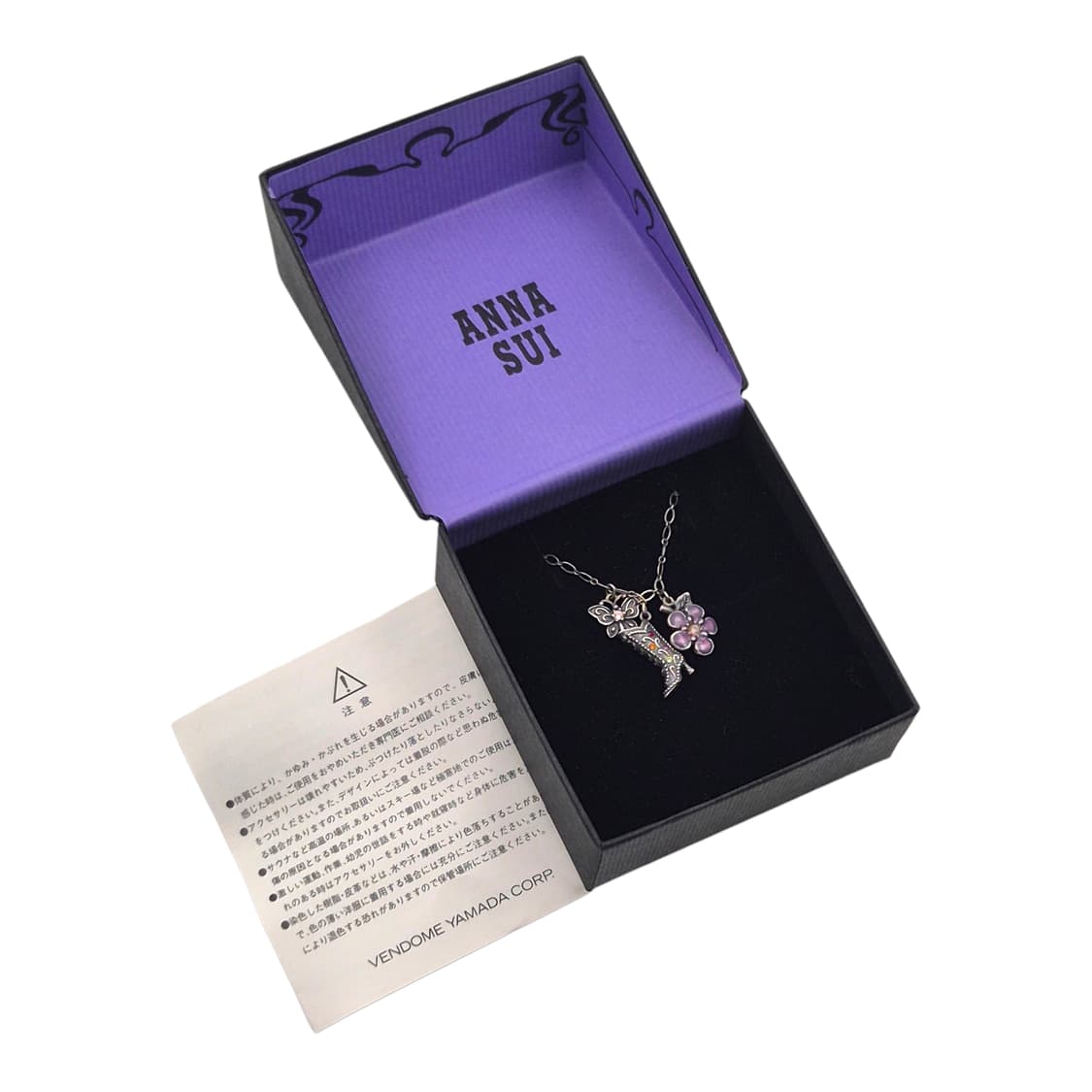 07s 안나수이 실버925 빅토리안 부츠 목걸이 상품이미지2