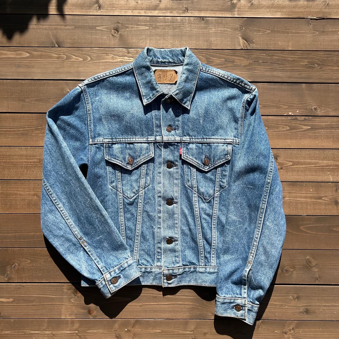 [M] 90s made in usa 리바이스 데님 트러커 자켓 상품이미지1
