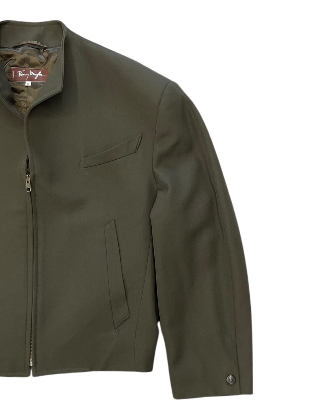 티에리 뮈글러 지퍼 디테일 테일러드 자켓 상품이미지6