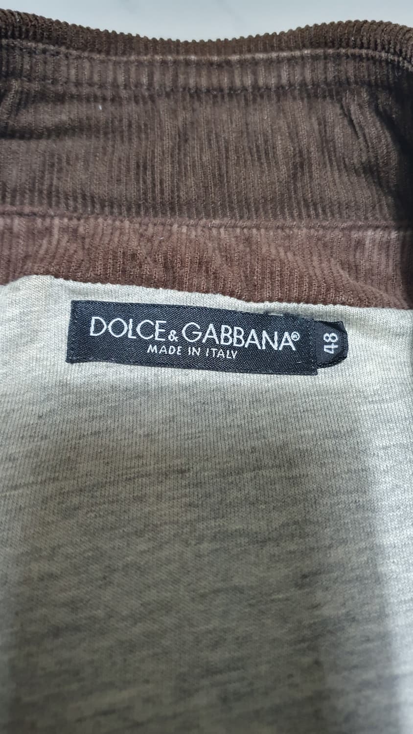 돌체앤가바나 코듀로이 레이어 데님자켓 상품이미지6