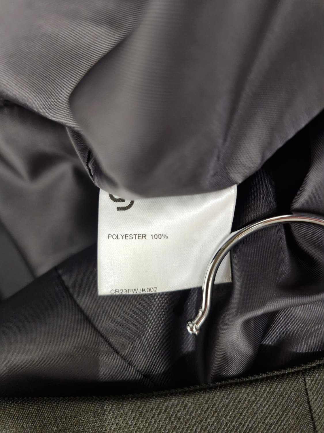 [새상품]CERRIC 세릭 25F/W 아웃 포켓 자켓 차콜 상품이미지8