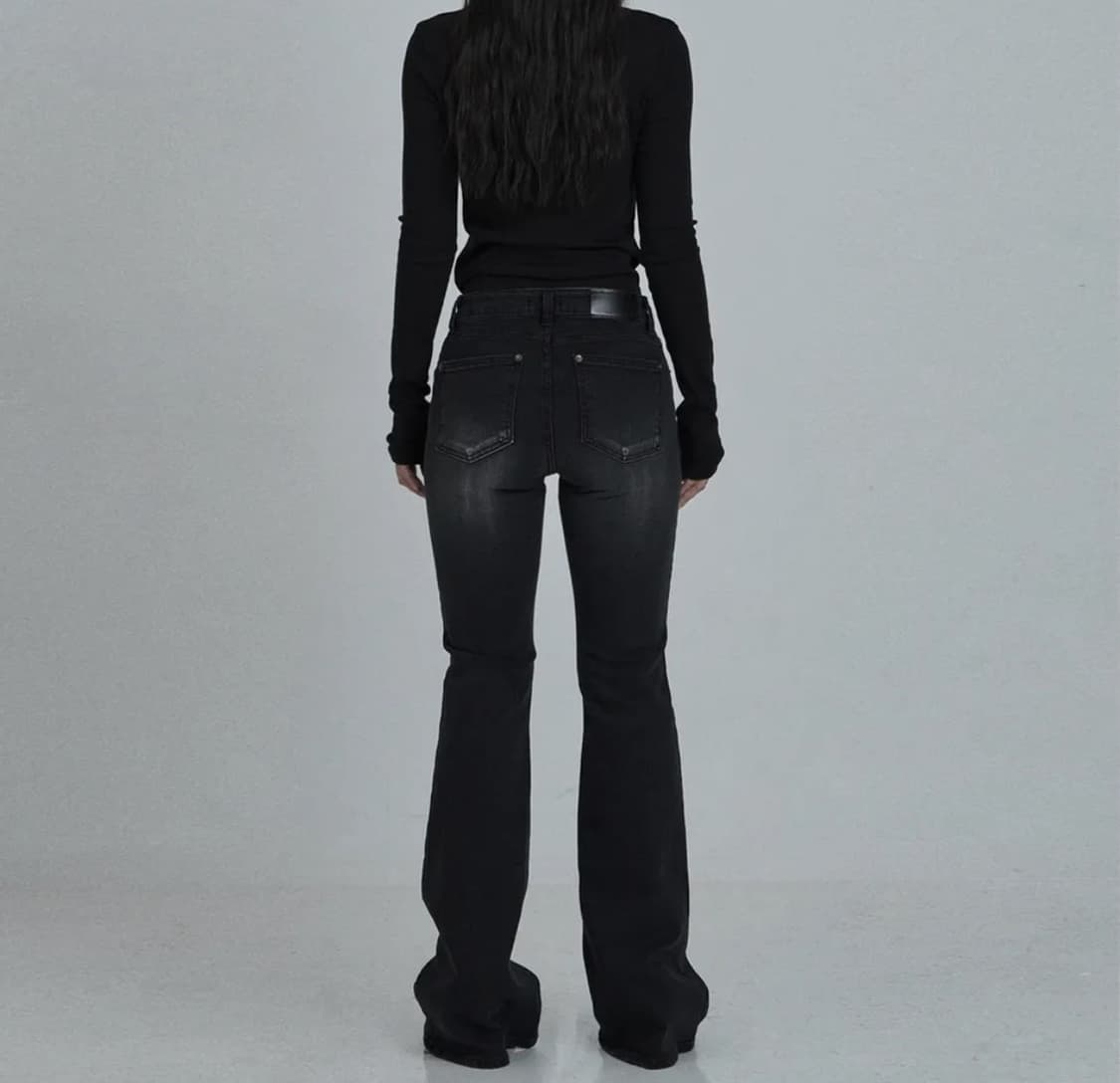 오도어 빈티지 로우진 블랙 1사이즈 상품이미지1