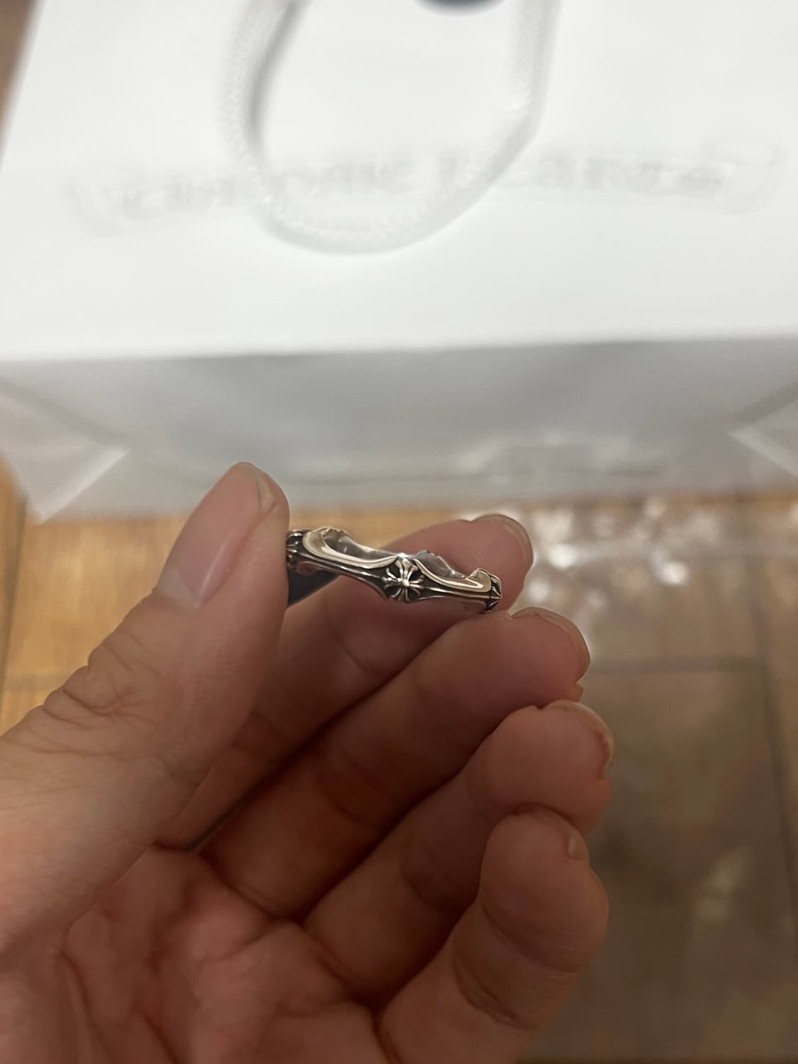 [US7.5] 크롬하츠 플러스 본 링 상품이미지1