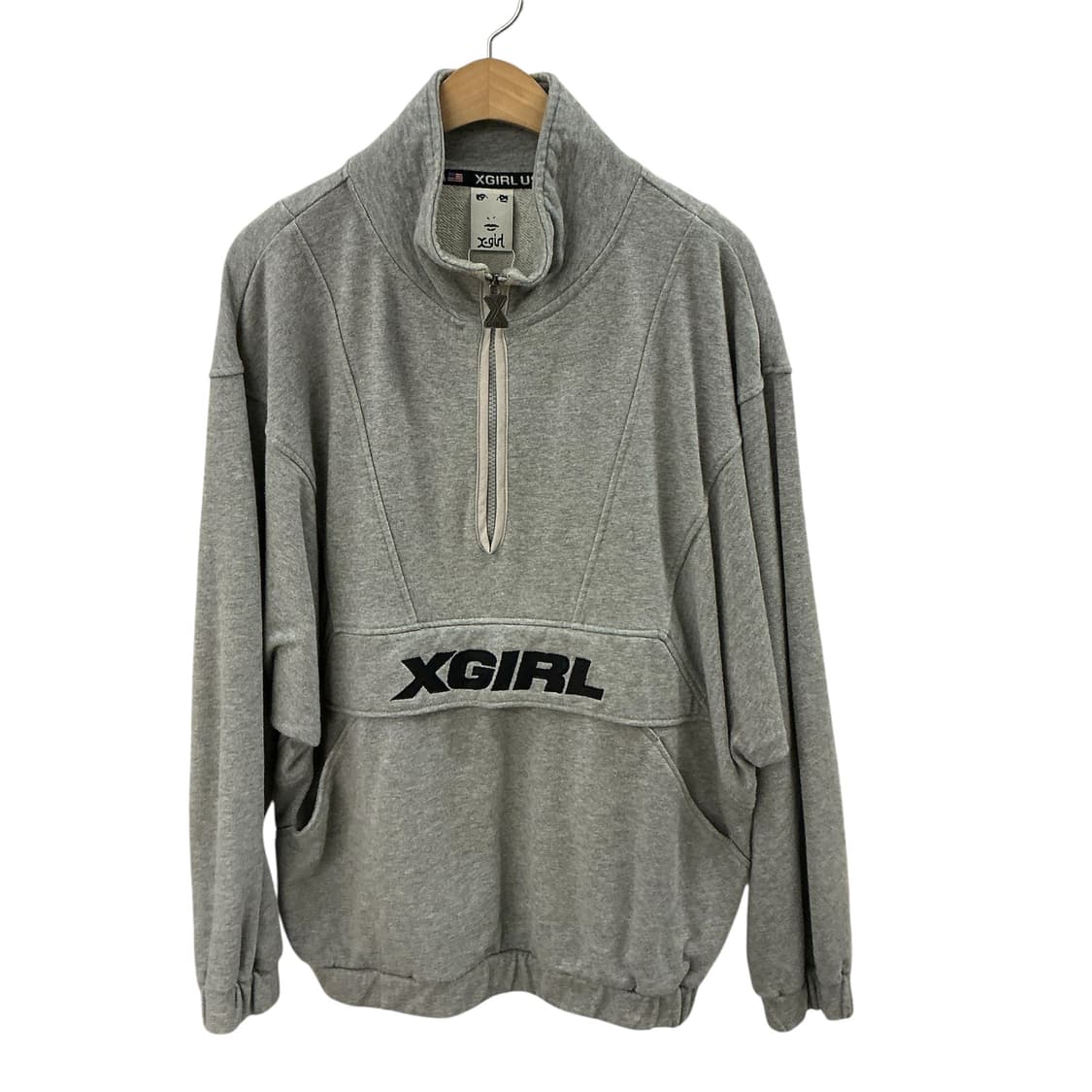 엑스걸 스웨트 하프집업 상품이미지1