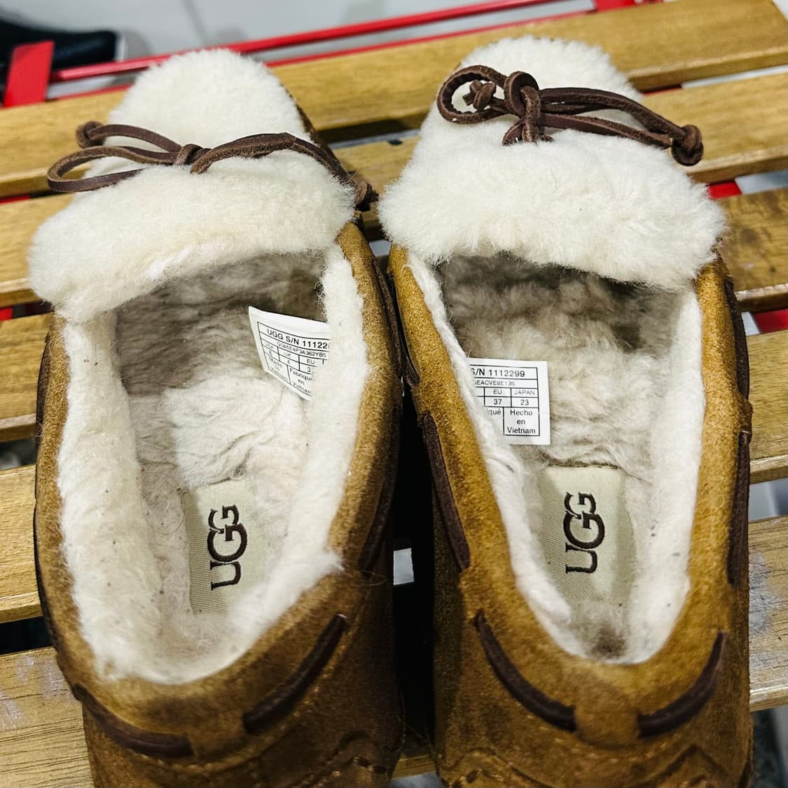 230) 어그 모카신 여성 여자 로퍼 다코타플러프 상품이미지5