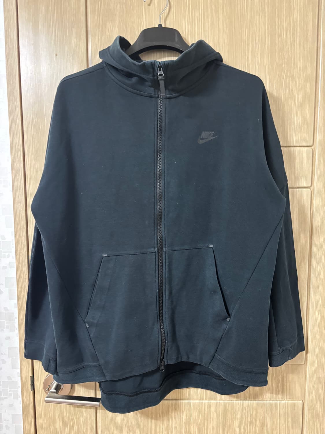 나이키 테크 후드집업 블랙 상품이미지1