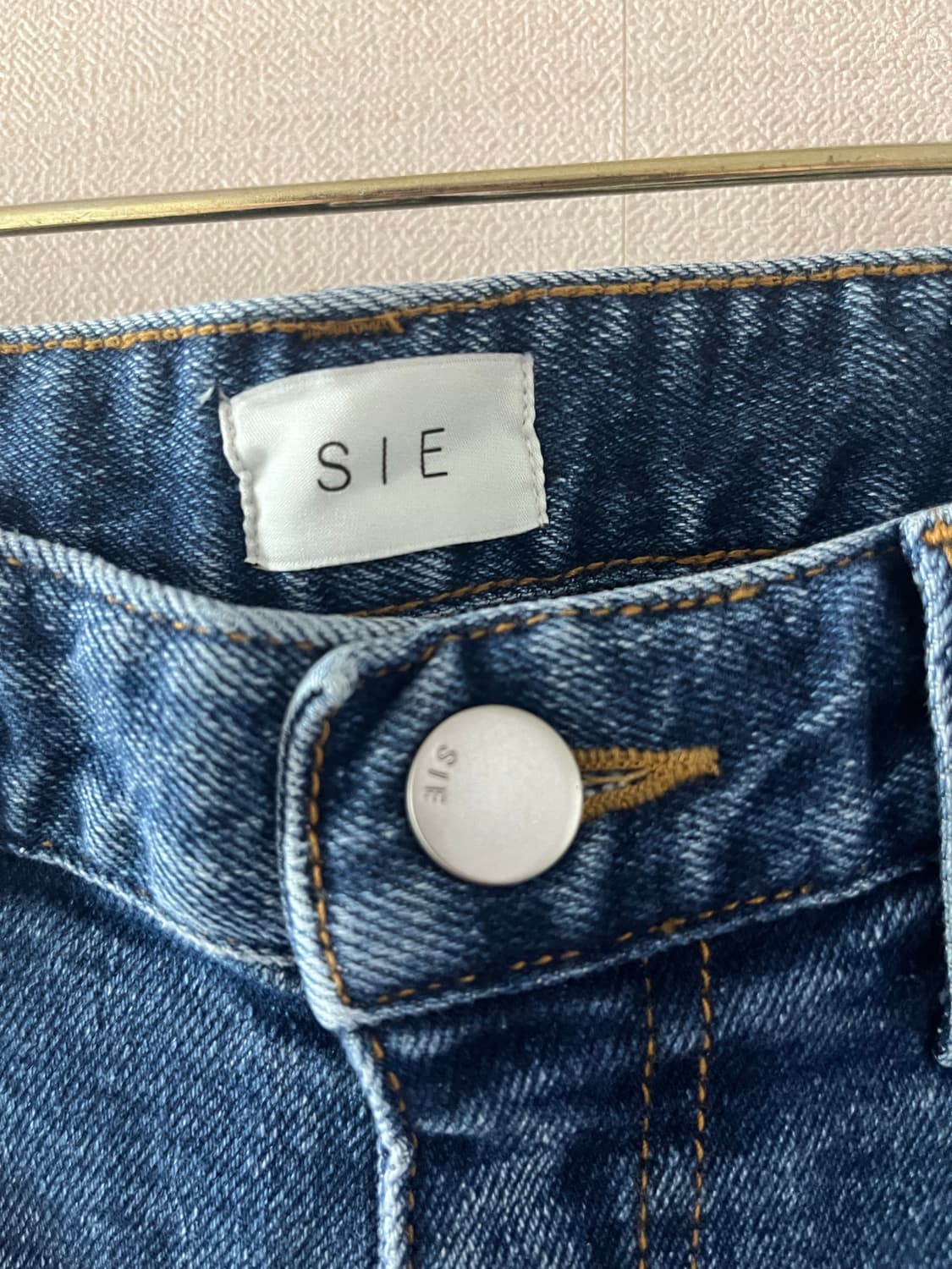 시에 sie 버킨 세미부츠컷데님(xs,long) 상품이미지7