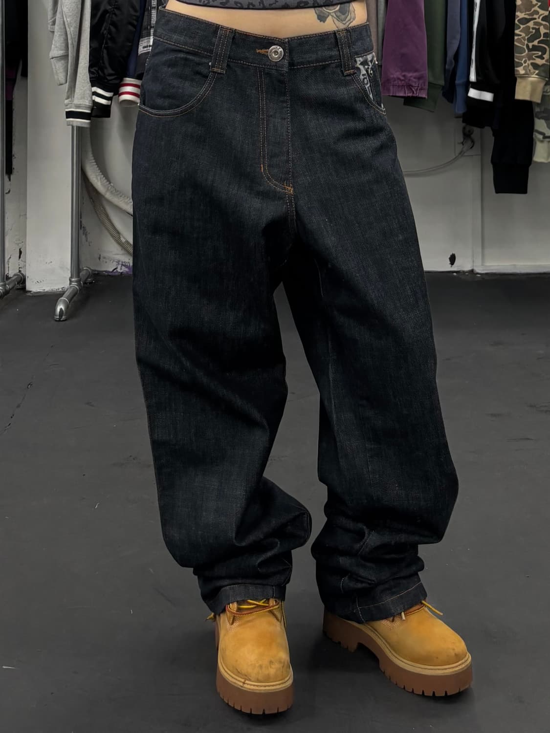 FUBU 푸부 올드스쿨 데님팬츠 상품이미지3