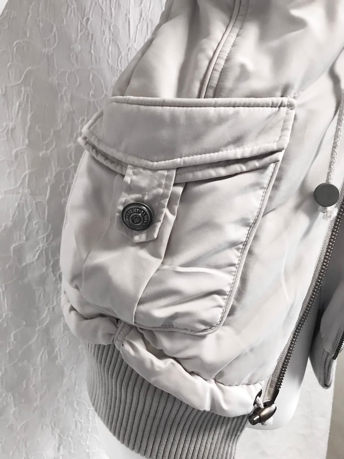 빈티지 아카이브 펑크 n2b 하이넥 셔링 투웨이 점퍼 상품이미지4