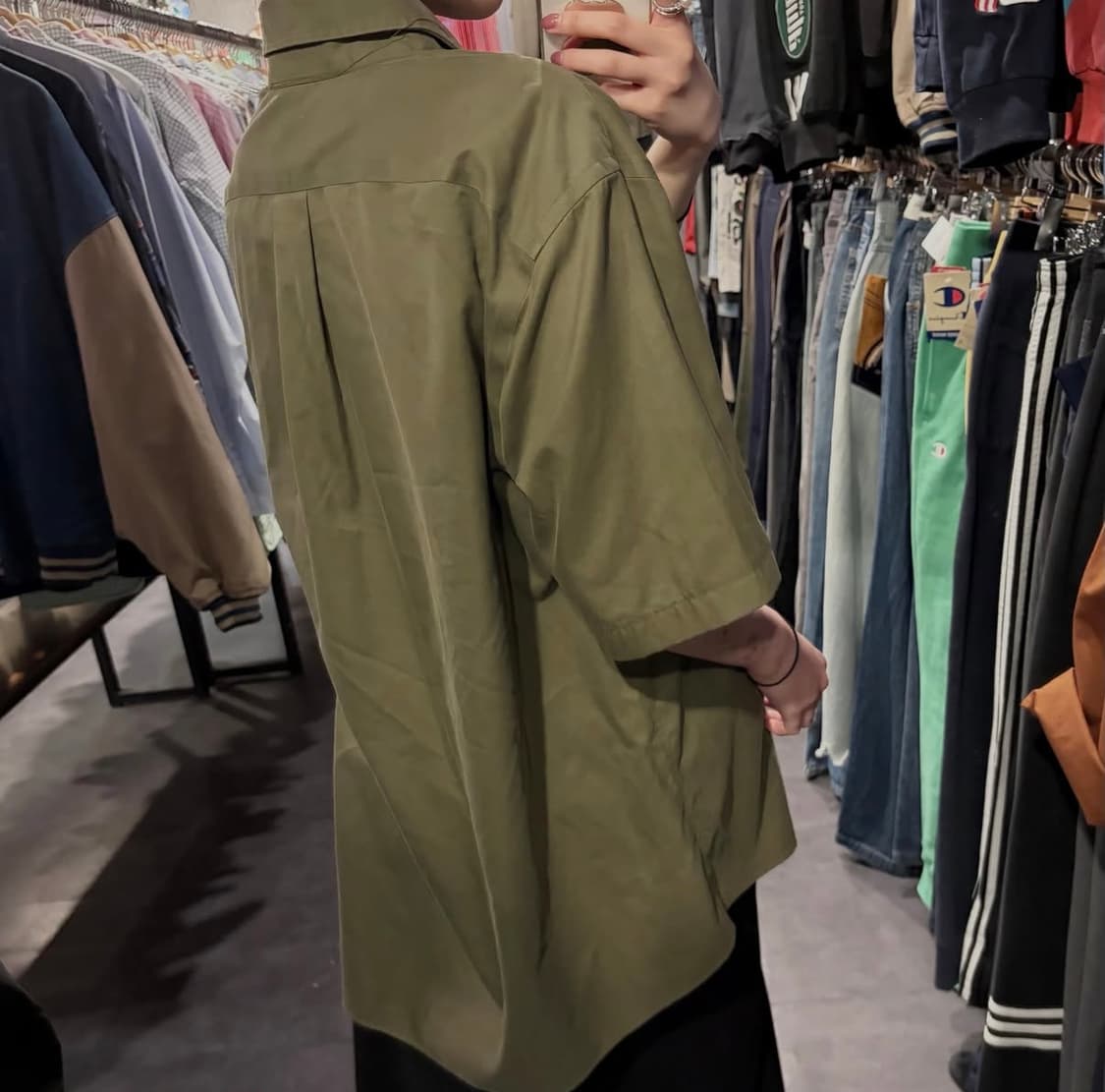 [IM] Carhartt 칼하트 반팔 셔츠 카키 상품이미지5