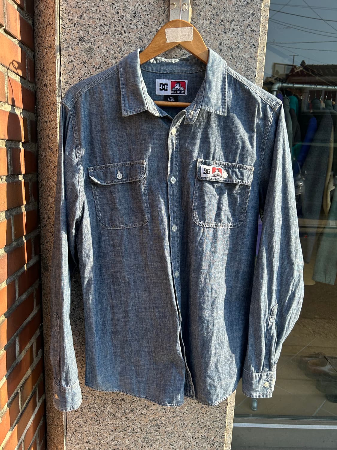 DC shoes X Ben davis 샴브레이셔츠  상품이미지1