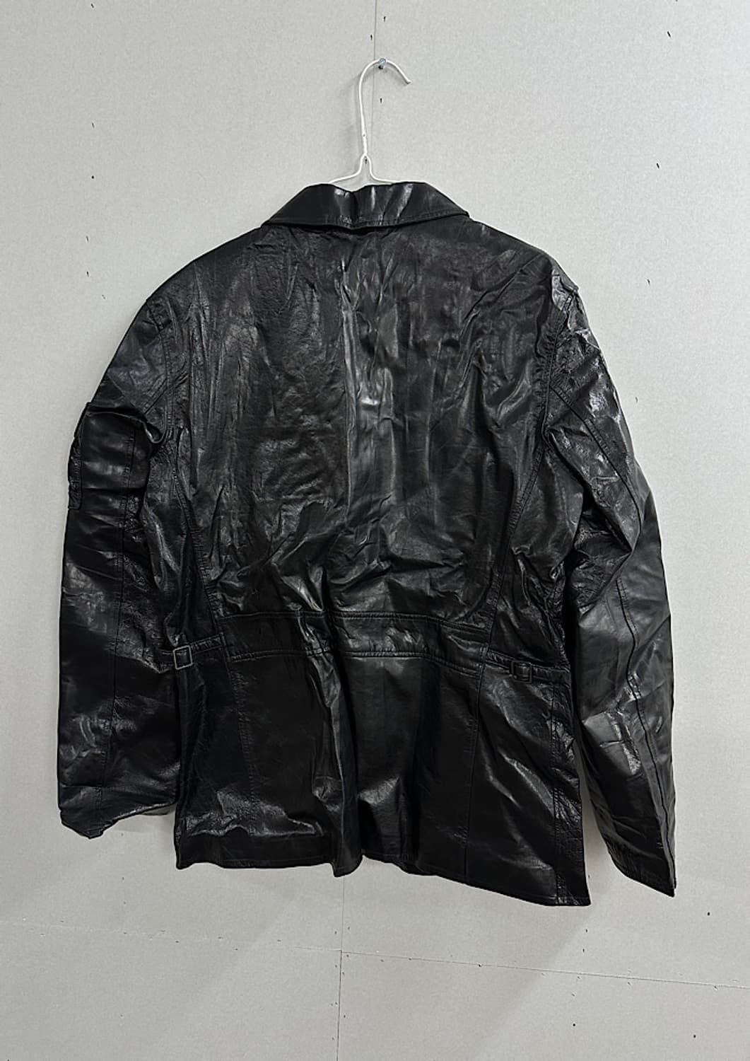 빈티지 게스 가죽 자켓 L  상품이미지3