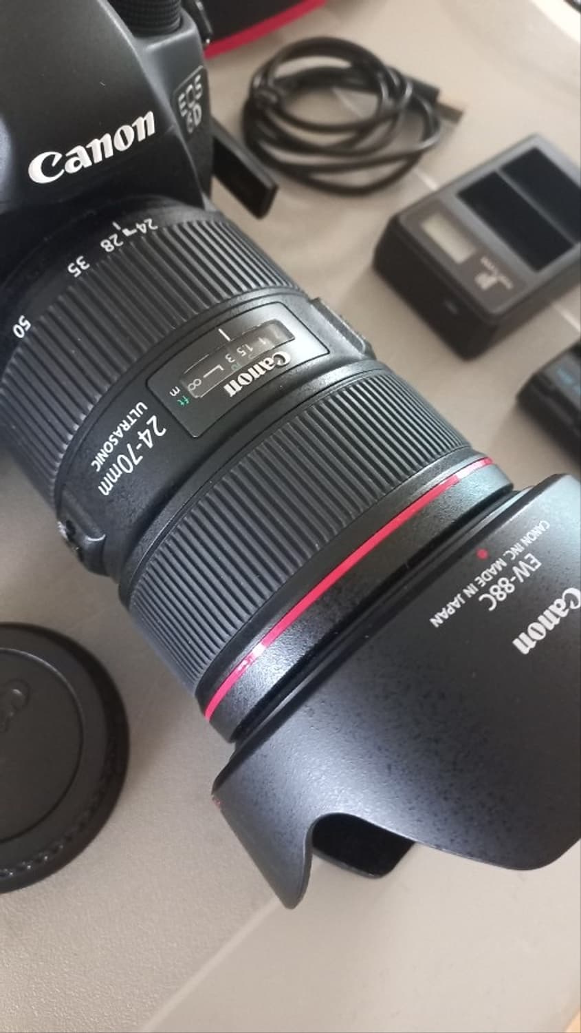 캐논 EOS 6D 바디 캐논 24-70mm F2.8L II USM 렌즈  상품이미지2