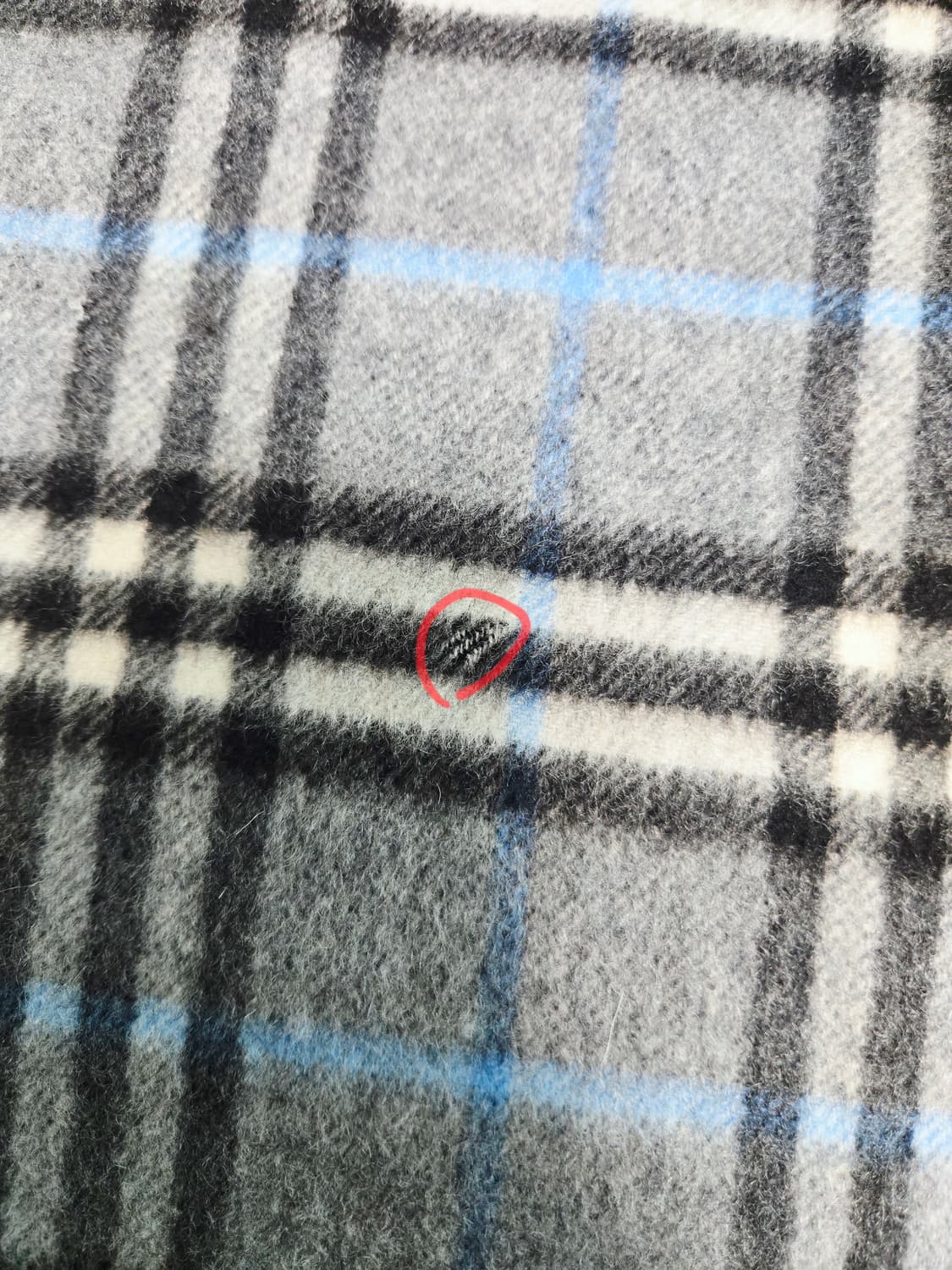 버버리 그레이 노바체크 캐시미어 머플러 목도리 상품이미지9