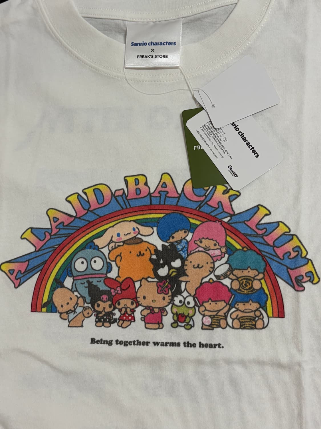 [품절제품/미개봉새상품] 프릭스스토어 X 산리오 반팔 티셔츠 상품이미지1
