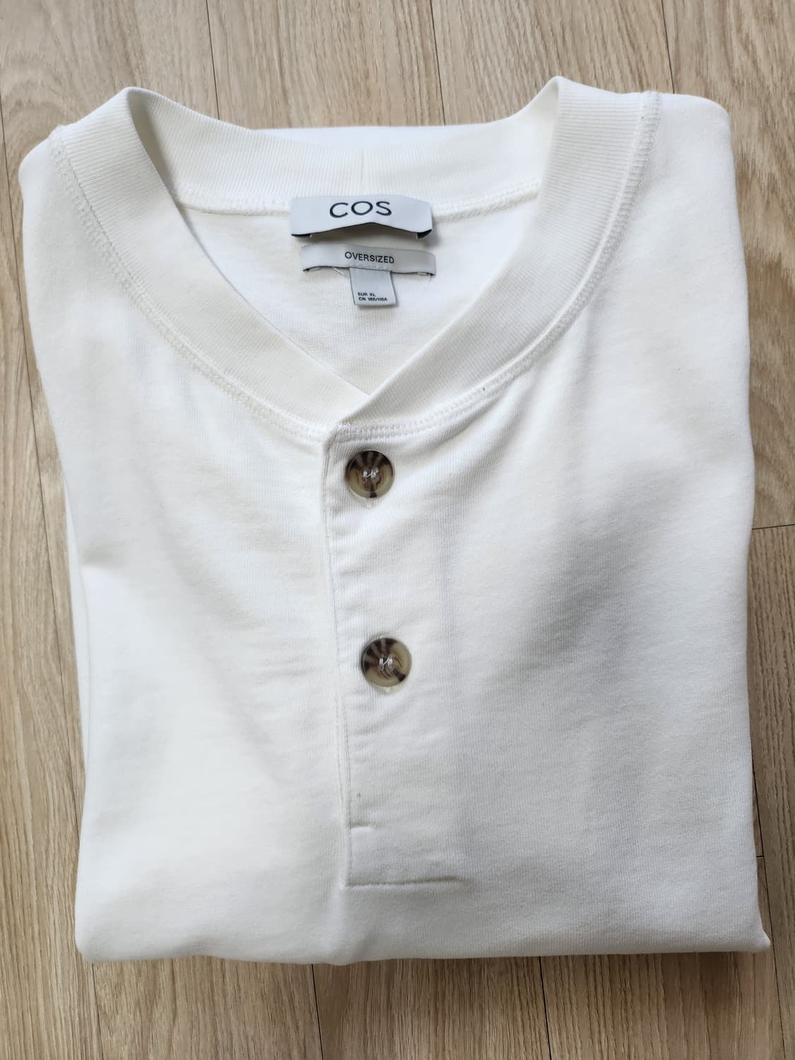 COS 코스 헨리넥반팔티셔즈(XL 상품이미지4