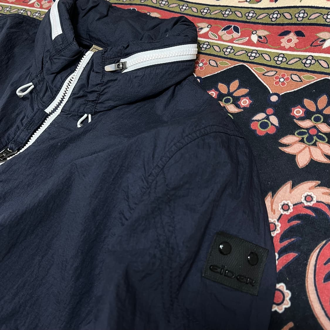 아이더 여성 와펜 히든 후드 바람막이 자켓 M/95 상품이미지5