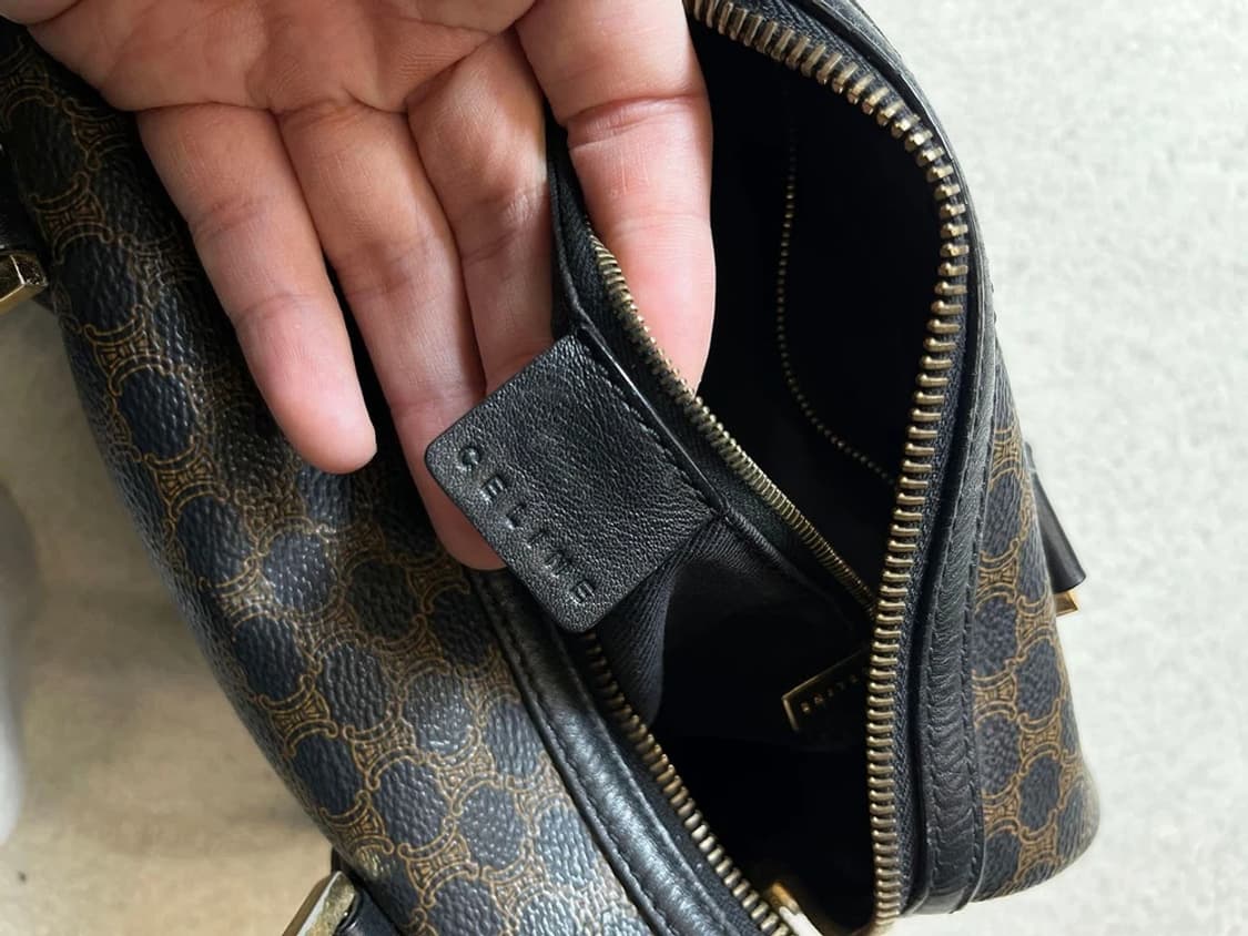 셀린느 00's 마카담 시그니처 미니 보스턴백 A1697 상품이미지8