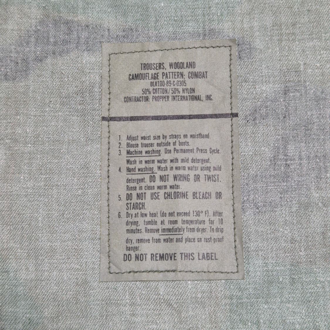 [M]미군 우드랜드 BDU  -489 상품이미지3