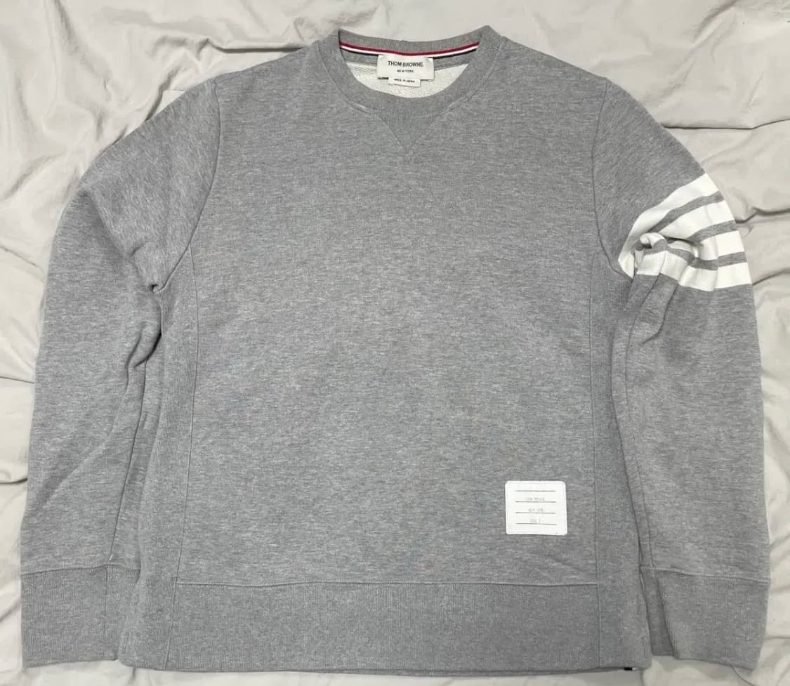 톰브라운 사선 맨투맨 3사이즈 상품이미지2