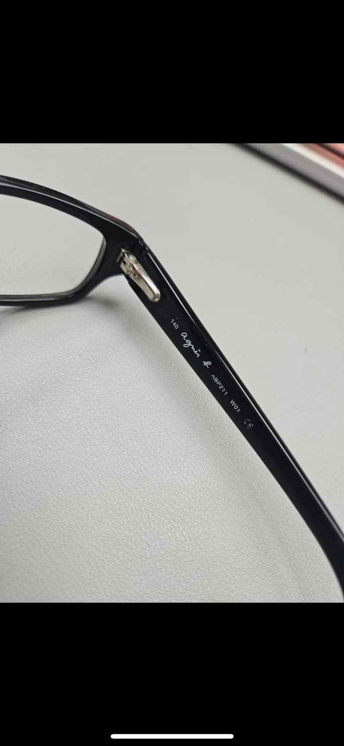 아네스베 뿔테안경 y2k 긱시크 안경 상품이미지2