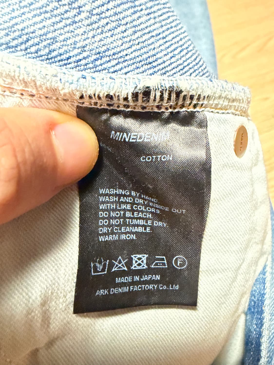 마인데님 W.Straight 5pocket 상품이미지5