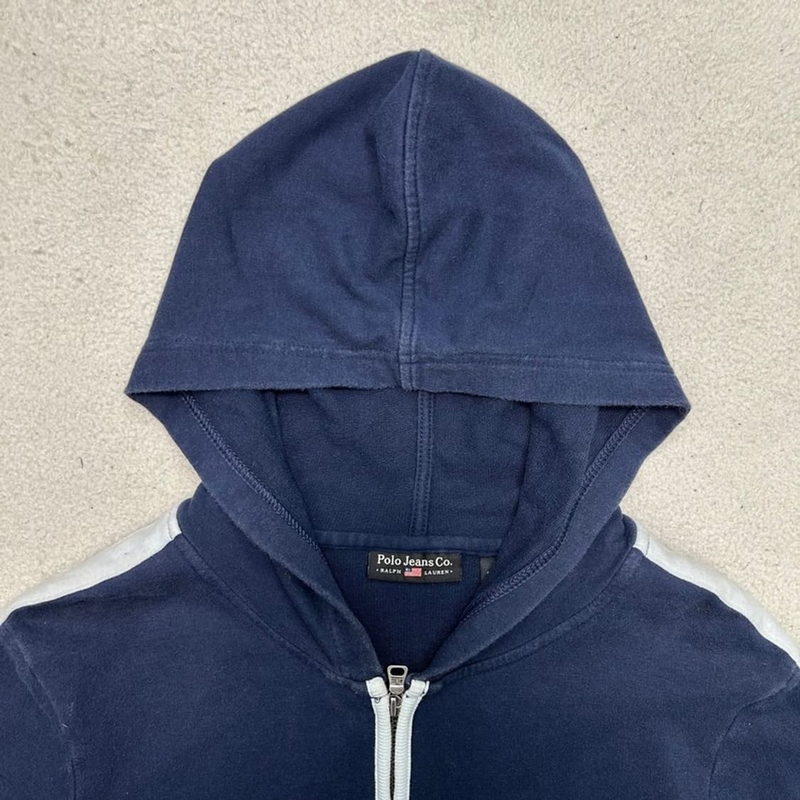 폴로진스 Flag Fleece 후드집업 S 상품이미지3