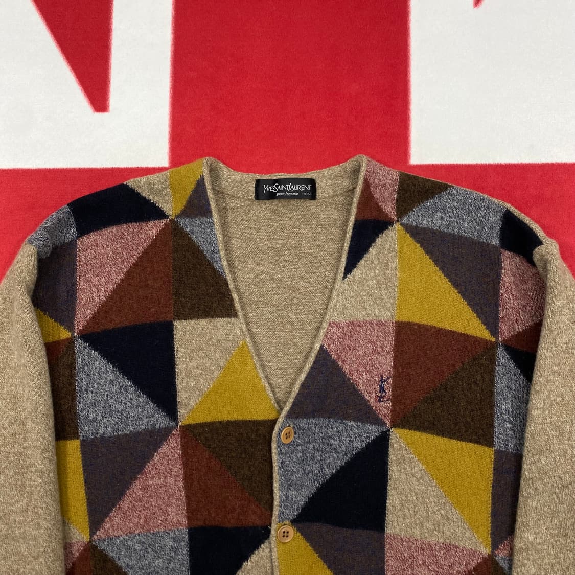 YSL 가디건 105 실측M-L   상품이미지3