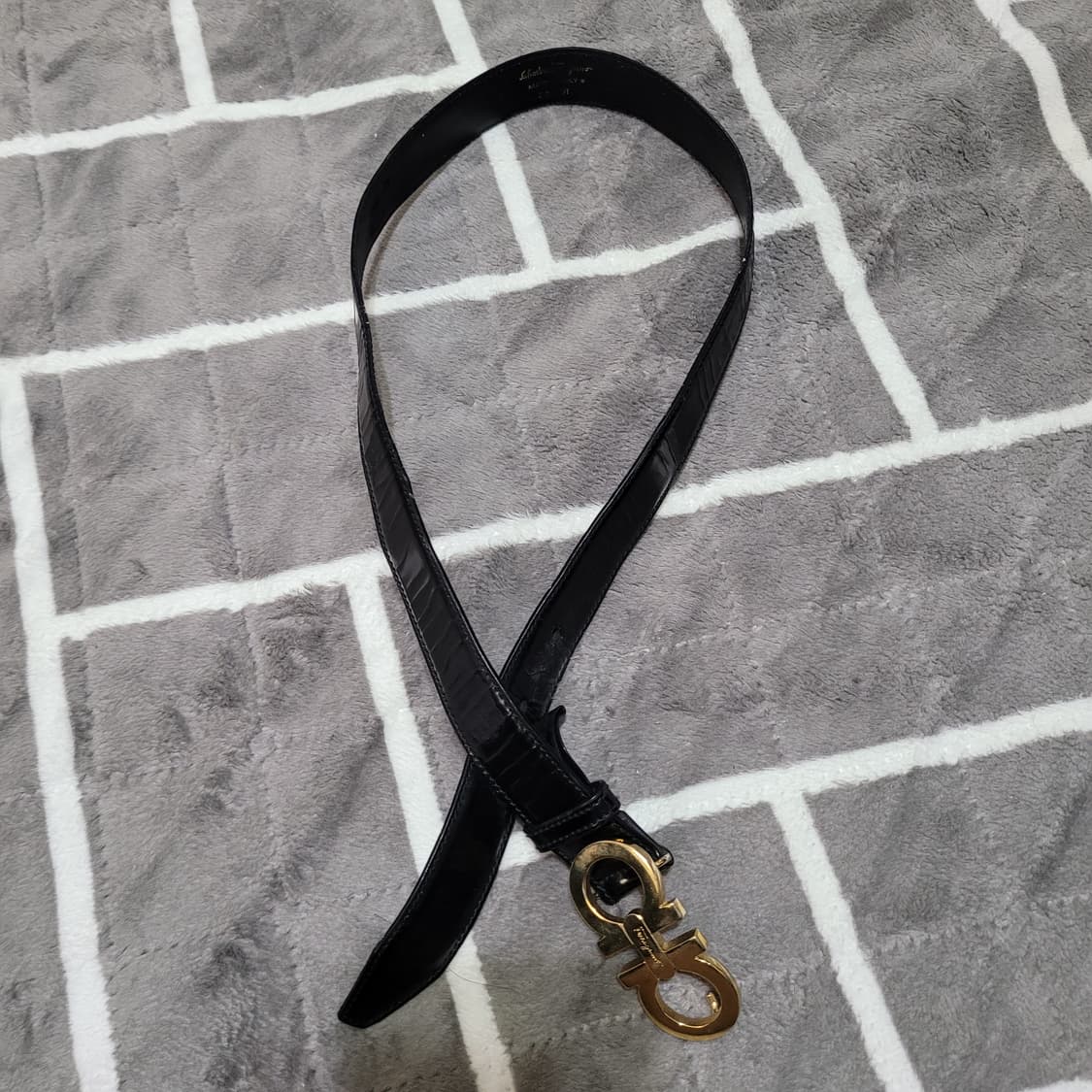 정품 페라가모 금장 여성 벨트 상품이미지6