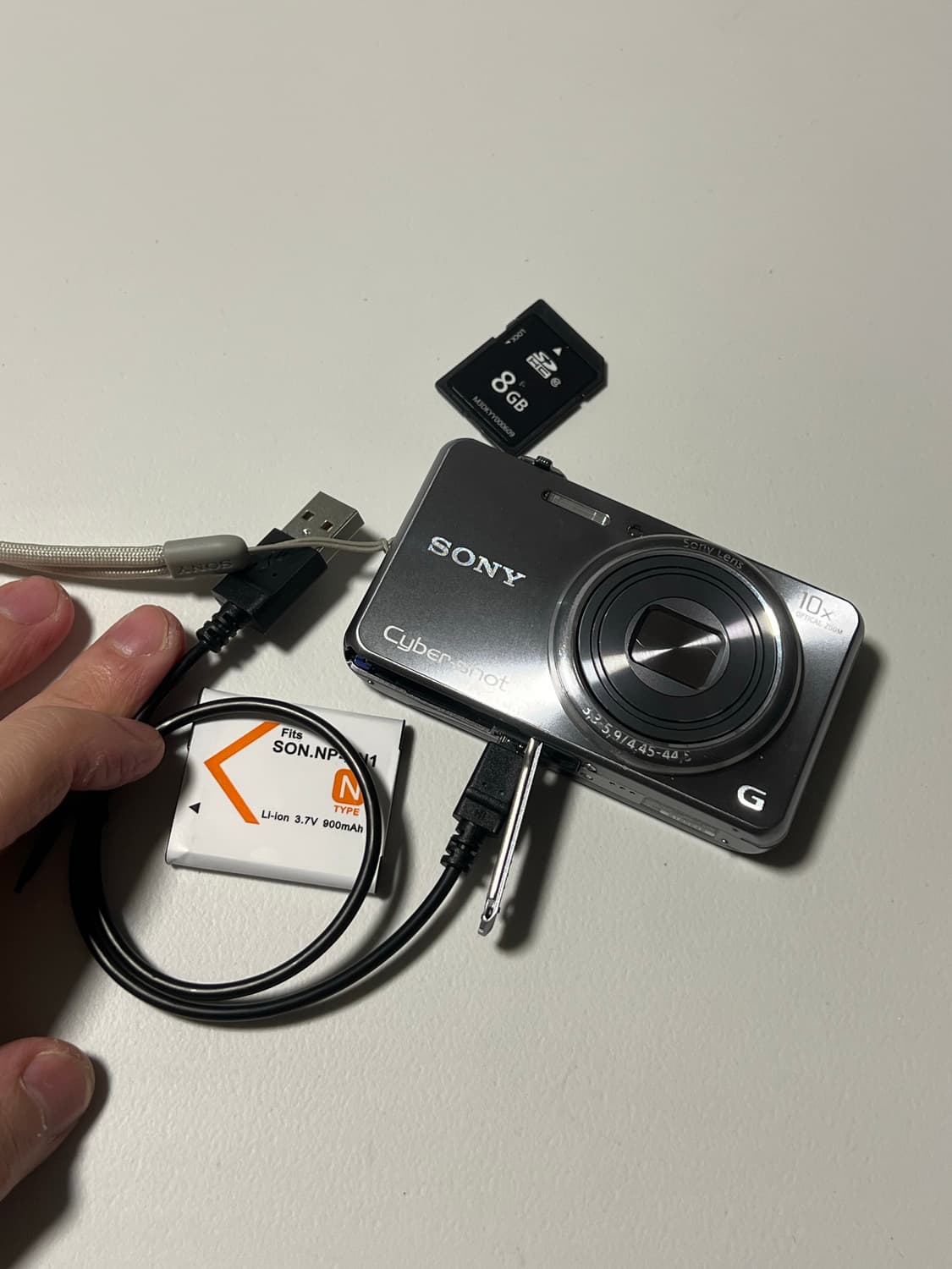 빈티지 디지털 카메라 소니 사이버샷 DSC-W100 상품이미지3